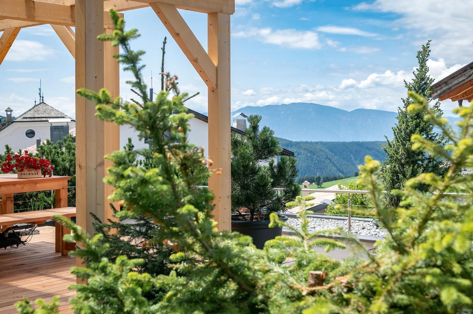 Apparthotel Feldhof - Living And Bistro 노바포넨테 외부 사진